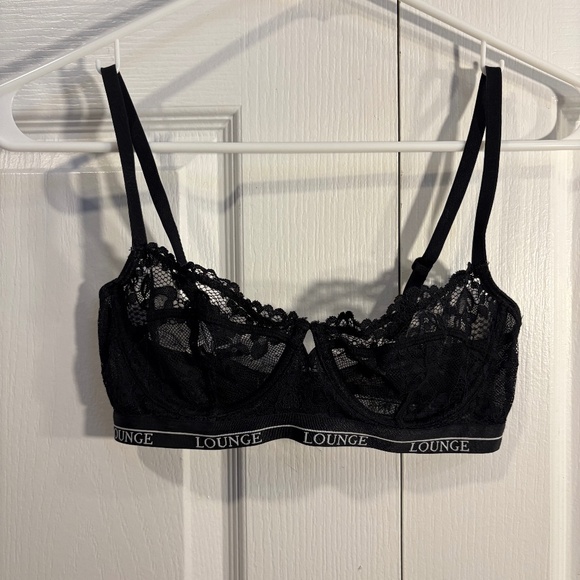 Lounge Black Lace Bra - Picture 1 of 3